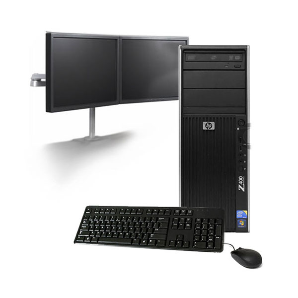 HP Z400 Workstation SM482UP W3550 2.40GHz/ 8GB RAM/ 160GB HDD